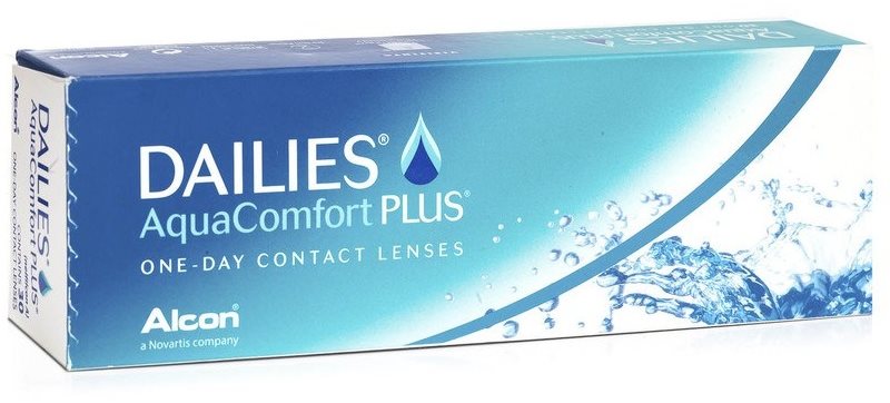 Dailies AquaComfort Plus (30 šošoviek) dioptria: -1.00, zakrivenie:...
