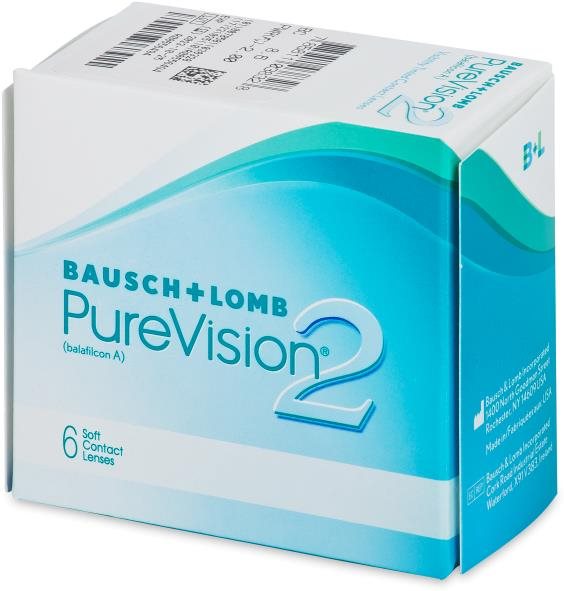 PureVision 2 HD (6 šošoviek) dioptrie: -3.75, zakrivenie: 8.60...