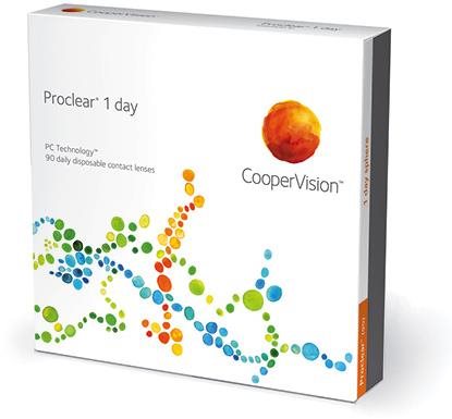 Proclear 1 day (90 šošoviek) Dioptrie: +3.75, zakrivenie: 8.70...