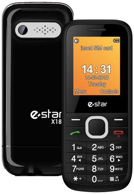 eSTAR X18 strieborný Mobilný telefón