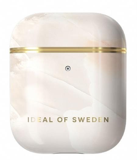 iDeal of Sweden for Apple Airpods Rose Pearl Marble Headphone Case
