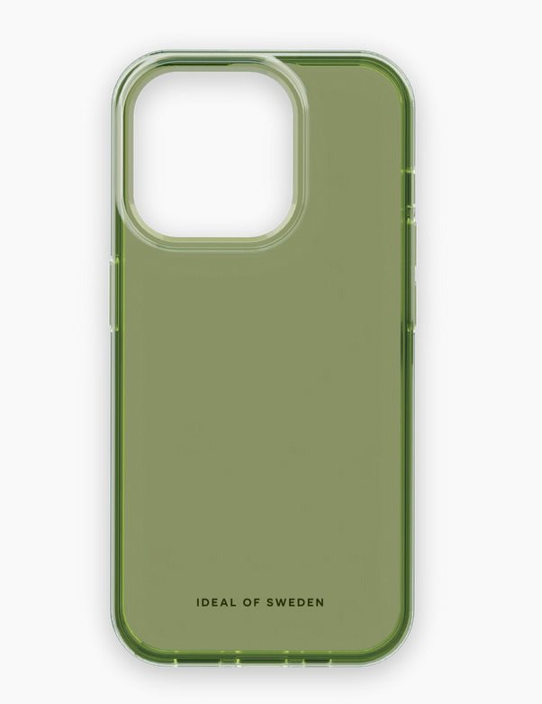 iDeal Of Sweden Clear Case Entry iPhone 15 Pro khaki tok Telefon tok