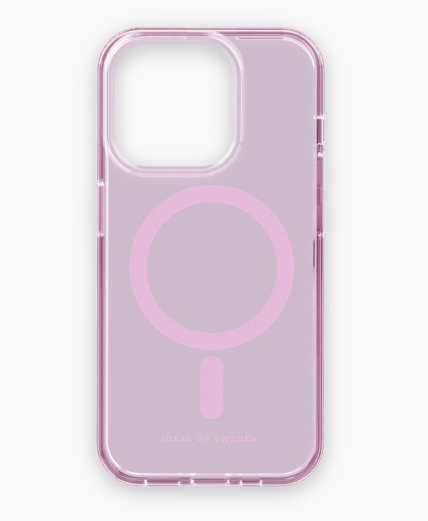 iDeal Of Sweden Clear Case Entry iPhone 15 Pro Magsafe light pink...