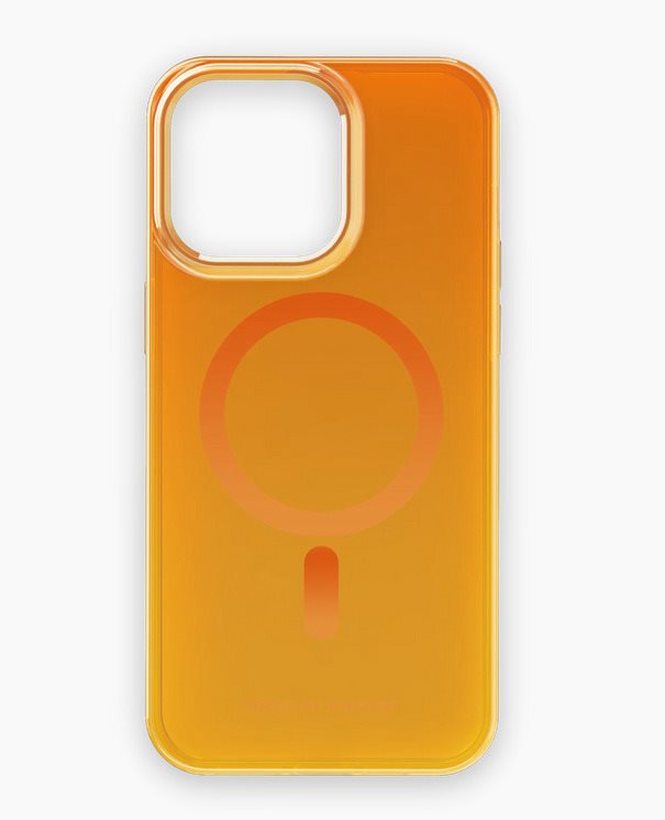 iDeal Of Sweden Clear Case Mid iPhone 15 Pro Max Magsafe orange...