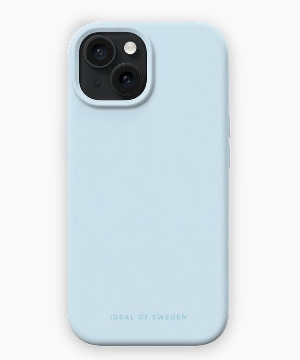 iDeal Of Sweden iPhone 15 light blue tok Telefon tok