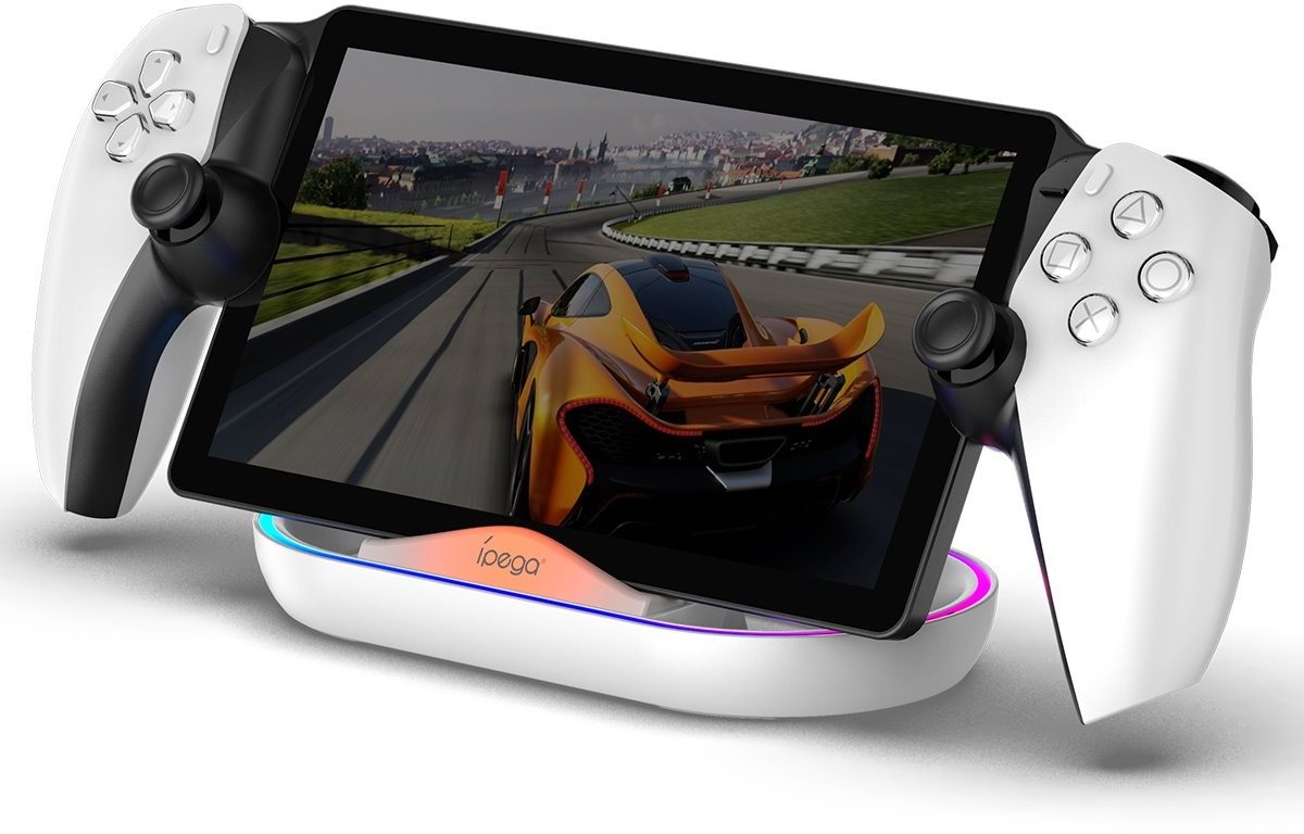 iPega P5P02 Charger Dock mit RGB für Playstation Portal Remote...