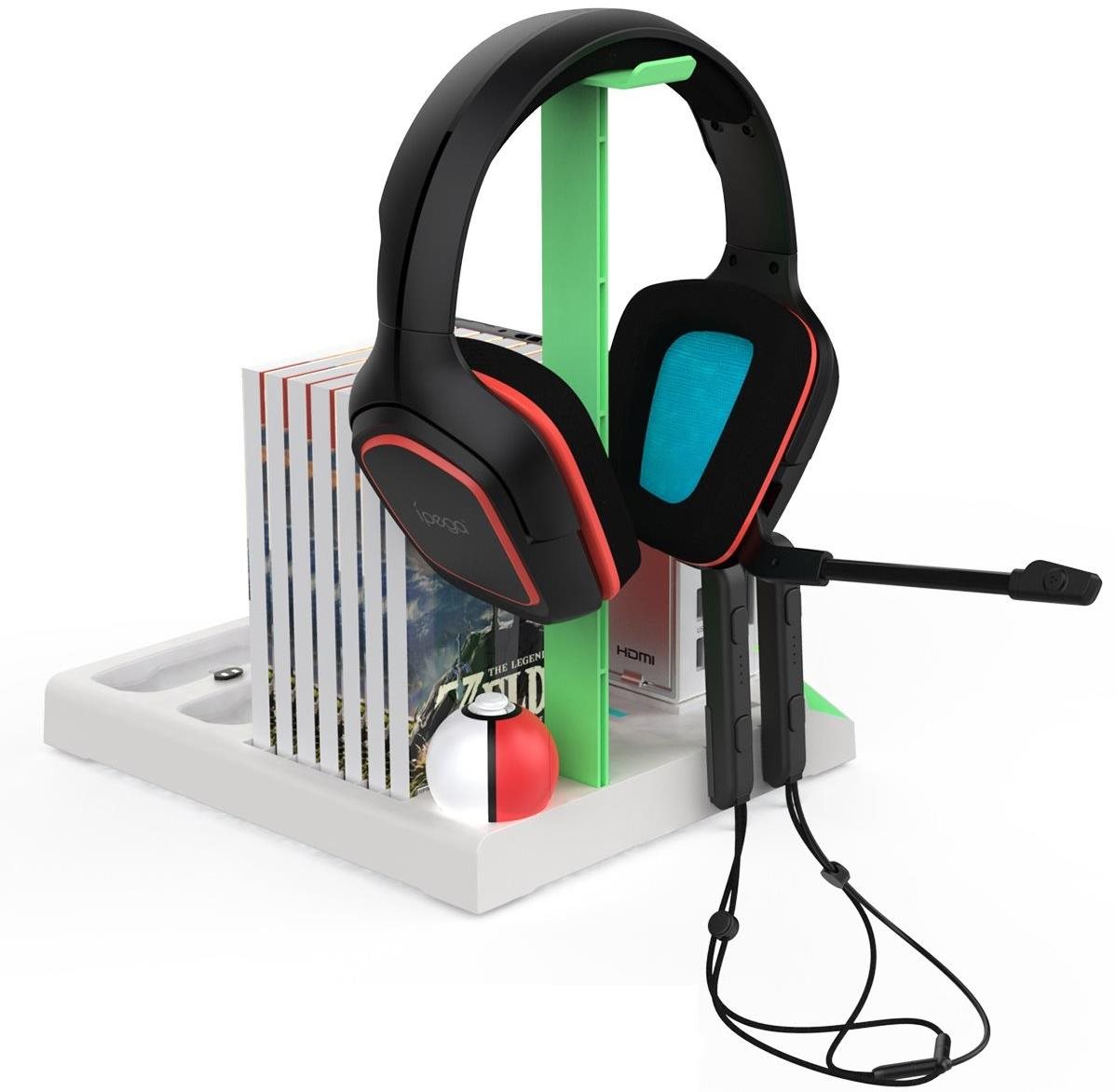 iPega SW036 Töltőállomás hűtéssel Nintendo Switch-hez Fehér...
