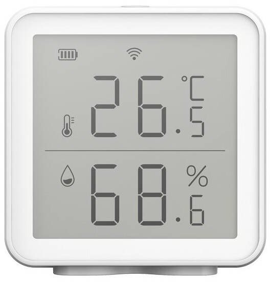iQtech SmartLife TH01 Wi-Fi Temperatur- und Luftfeuchtigkeitssensor...