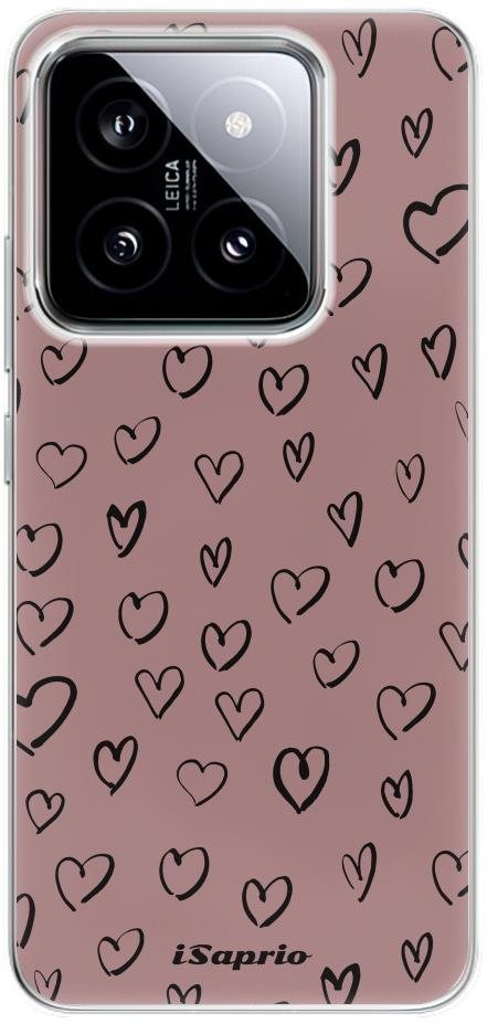 iSaprio Heart Dark - Xiaomi 14 Kryt na mobil