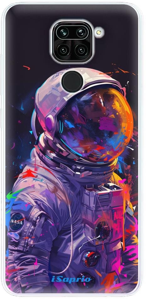 iSaprio Neon Astronaut - Xiaomi Redmi Note 9 Kryt na mobil