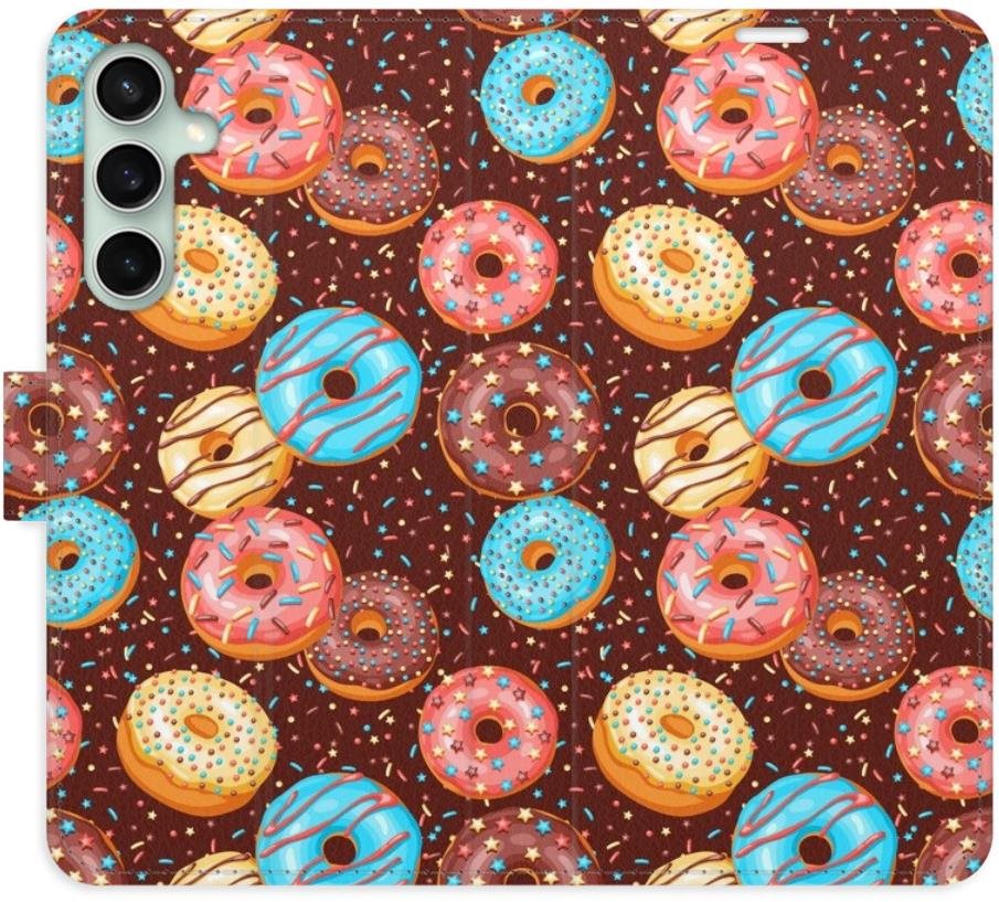 iSaprio flip pouzdro Donuts Pattern pro Samsung Galaxy S23 FE...