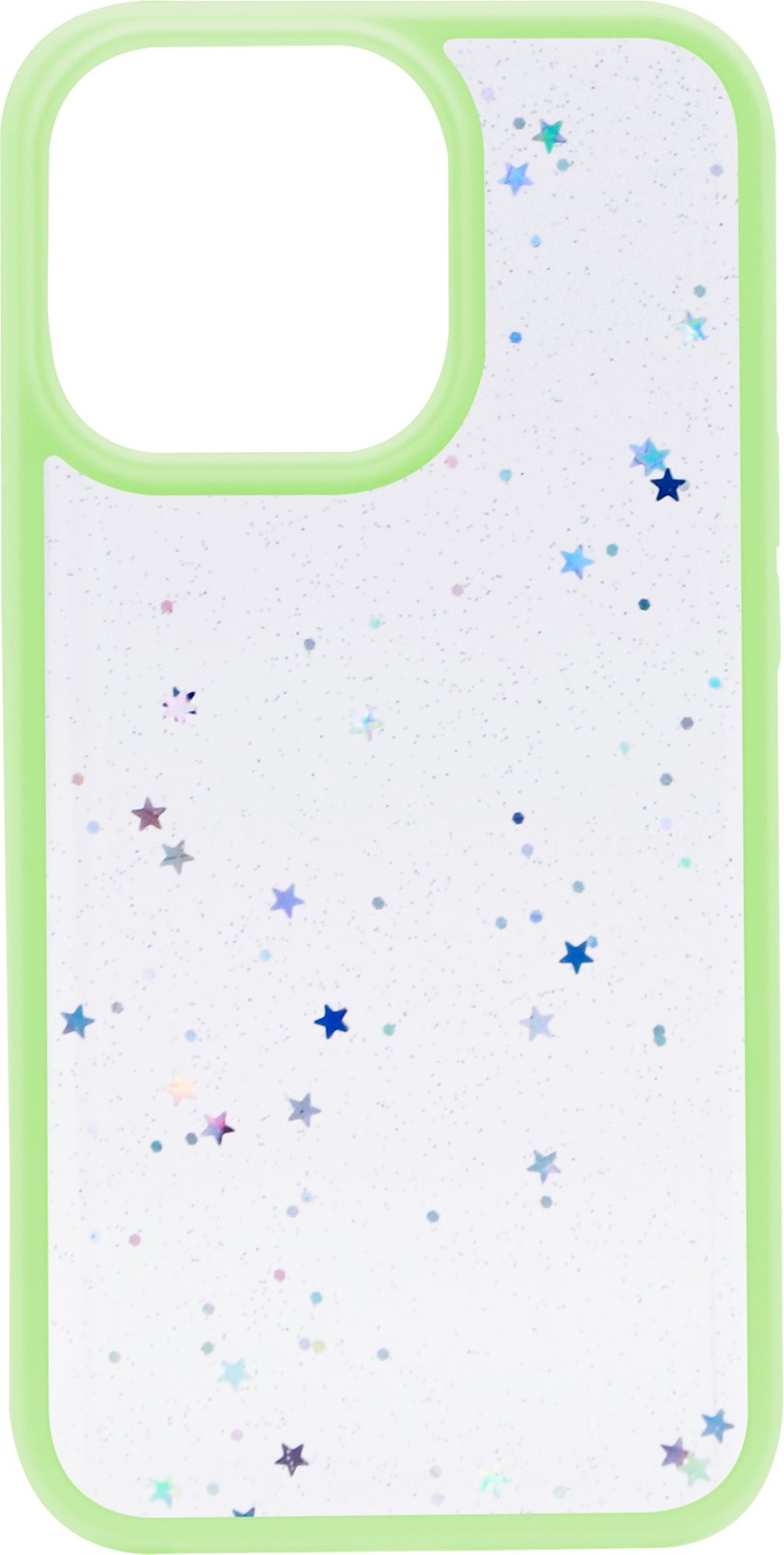 iWill Clear Glitter Star Phone Case für iPhone 13 Pro Green...