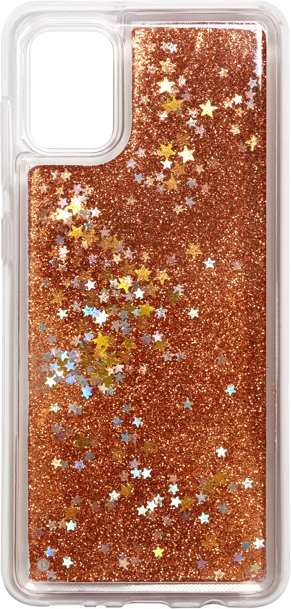 iWill Glitter Liquid Star Case for Samsung Galaxy A31, Rose Gold...