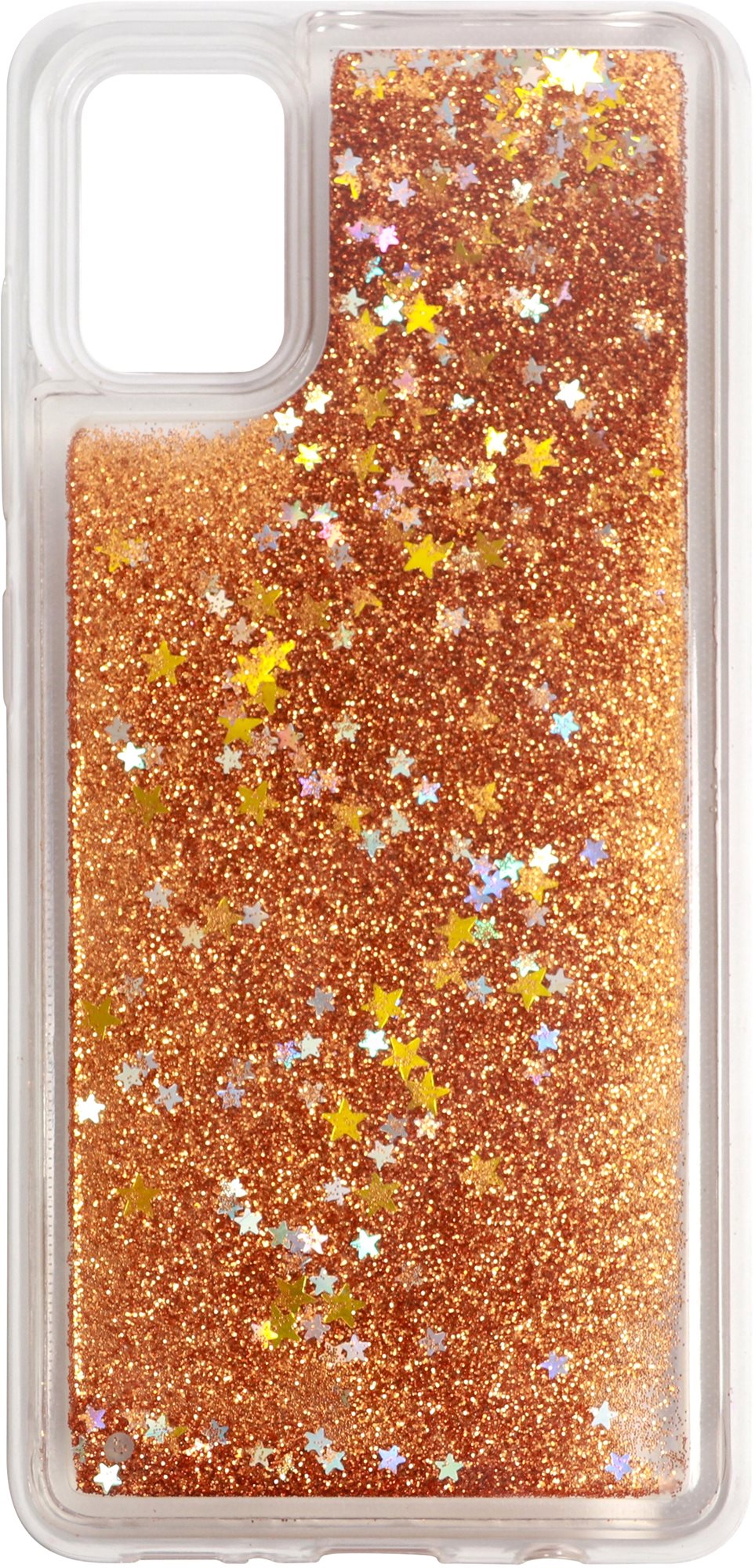 iWill Glitter Liquid Star Case for Samsung Galaxy A51, Rose Gold...