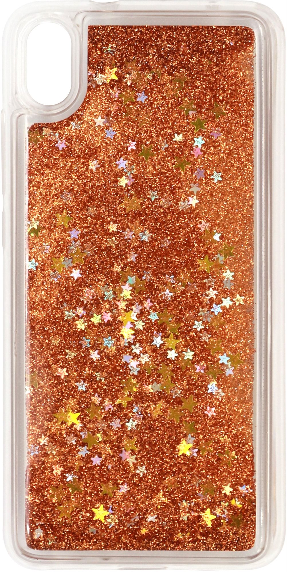 iWill Glitter Liquid Star Case for Xiaomi Redmi 7A, Rose Gold Phone...