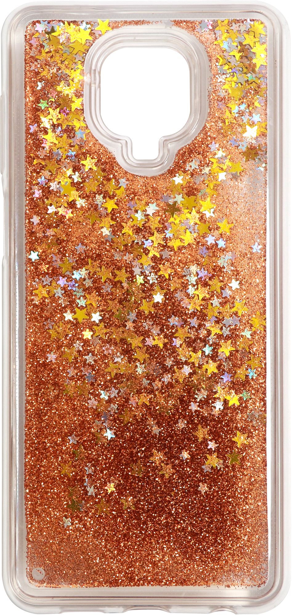 iWill Glitter Liquid Star Case for Xiaomi Redmi Note 9 Pro, Rose...
