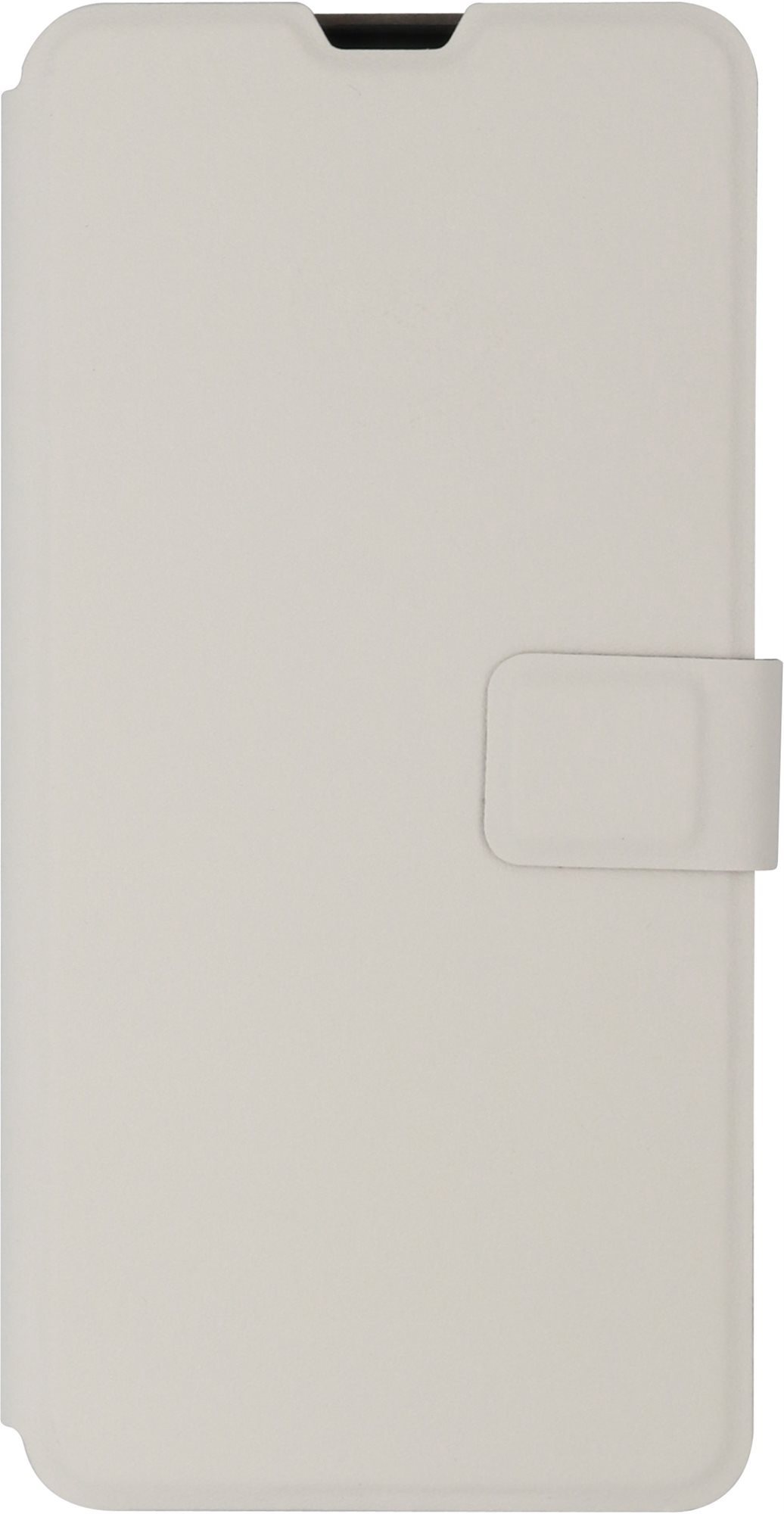 iWill Book PU Leather Case for Xiaomi Redmi Note 9, White Phone Case