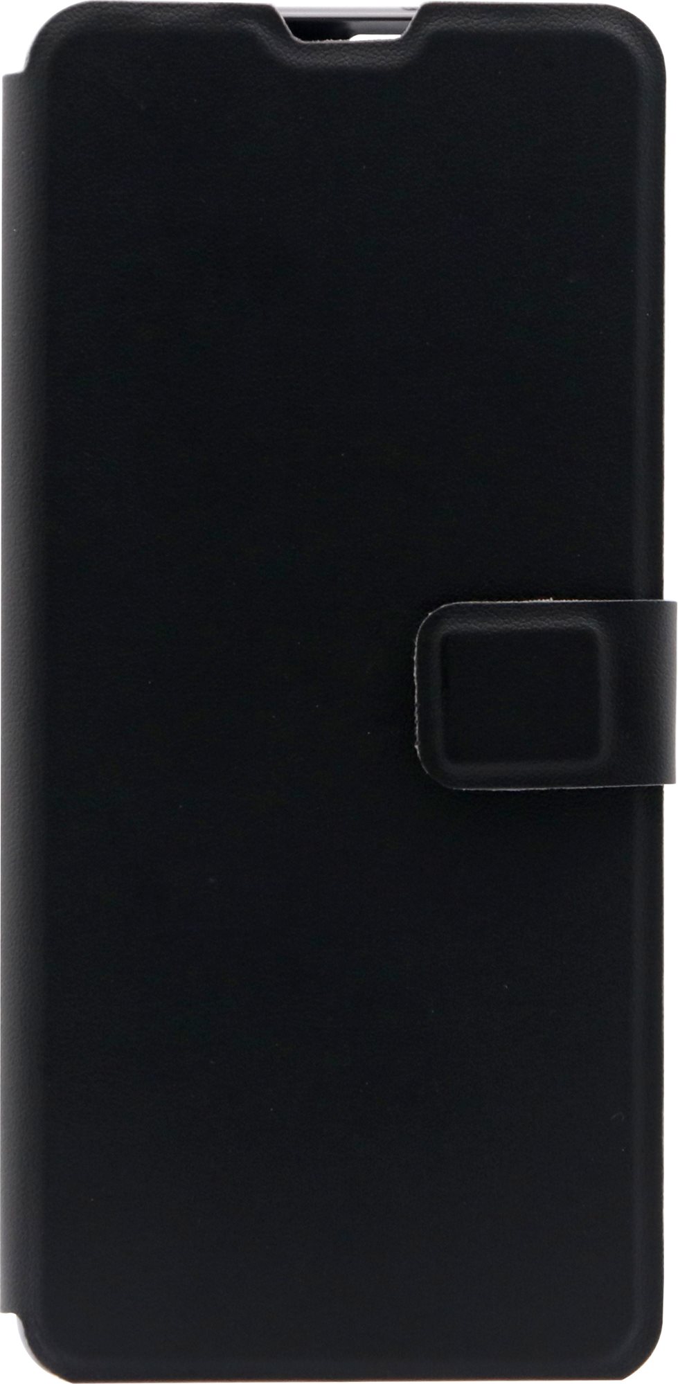 iWill Book PU Leather Case for Samsung Galaxy A12, Black Phone Case
