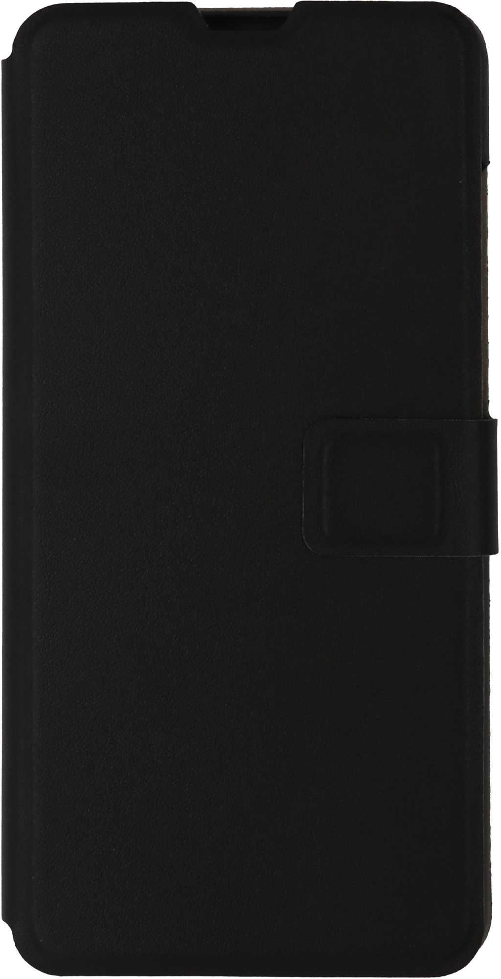 iWill Book PU Leather Case for Xiaomi Redmi Note 9, Black Phone Case