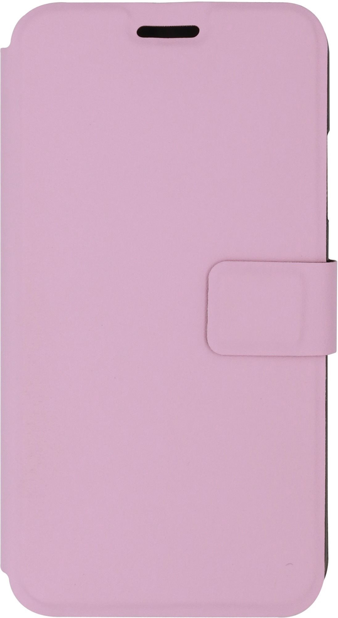 iWill Book PU Leather Case for Apple iPhone Xr, Pink Phone Case