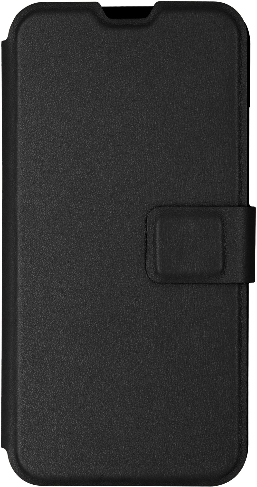 iWill Book PU Leather Case for Apple iPhone Xr, Black Phone Case