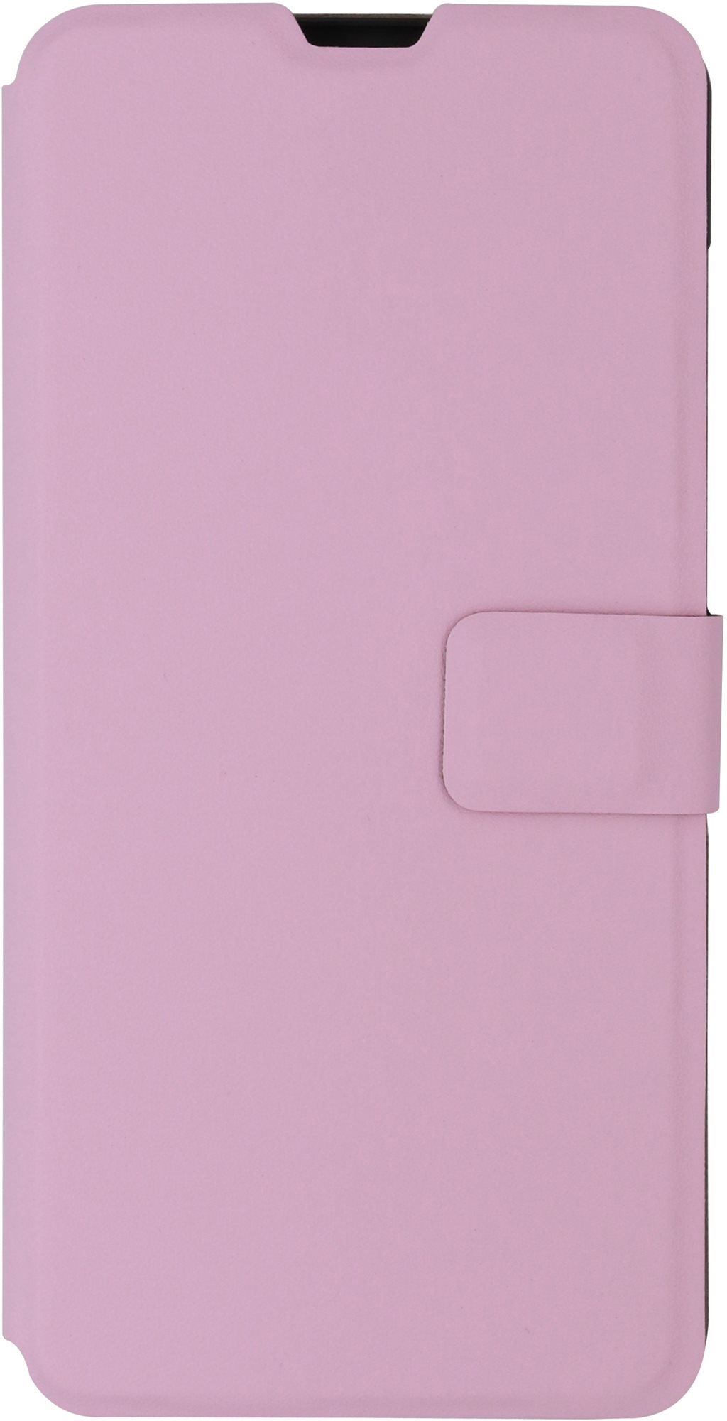 iWill Book PU Leather Case for Xiaomi Redmi Note 9, Pink Phone Case