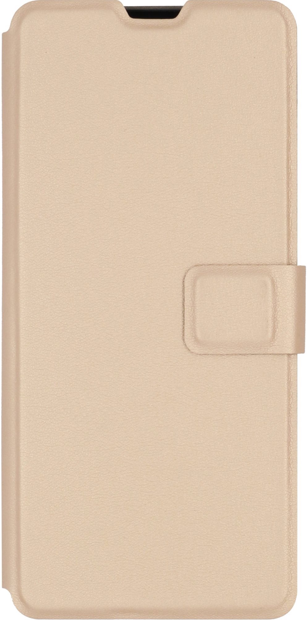 iWill Book PU Leather Case for Samsung Galaxy A31, Gold Phone Case