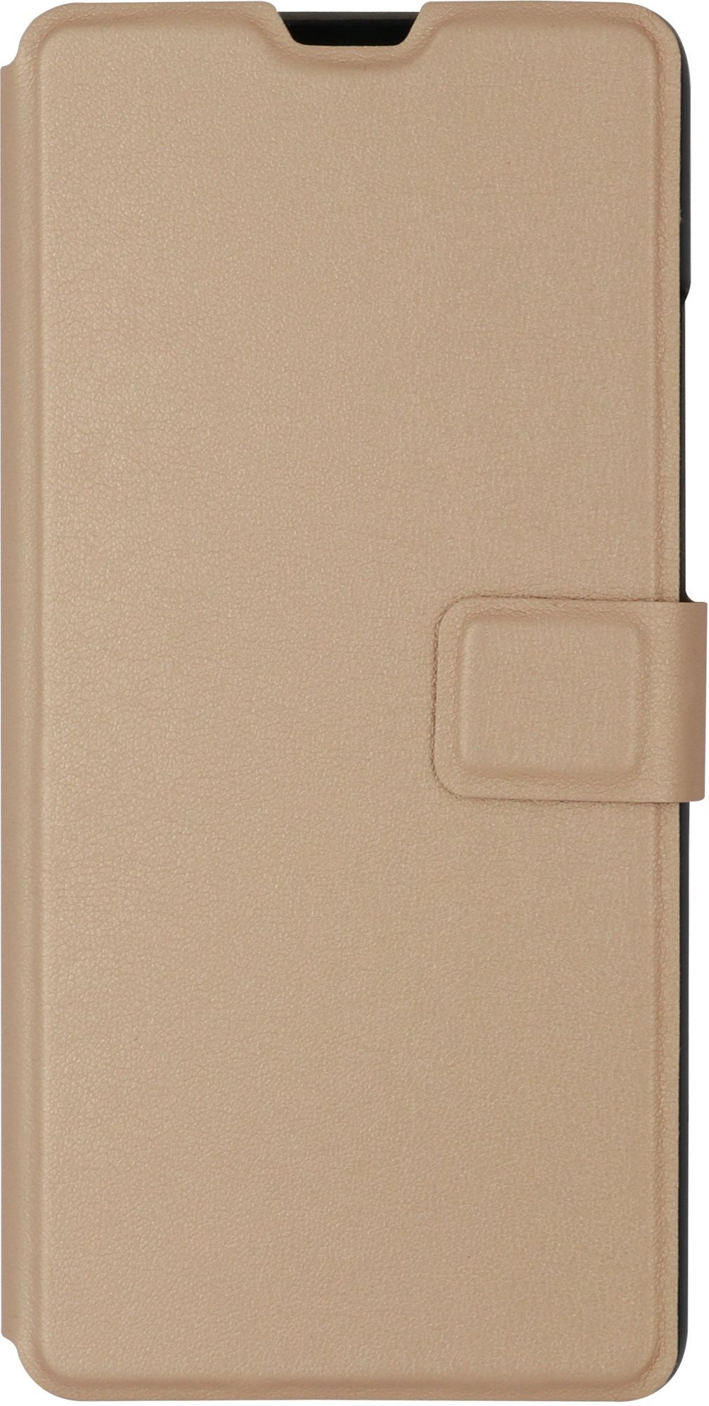 iWill Book PU Leather Case for Samsung Galaxy A51, Gold Phone Case