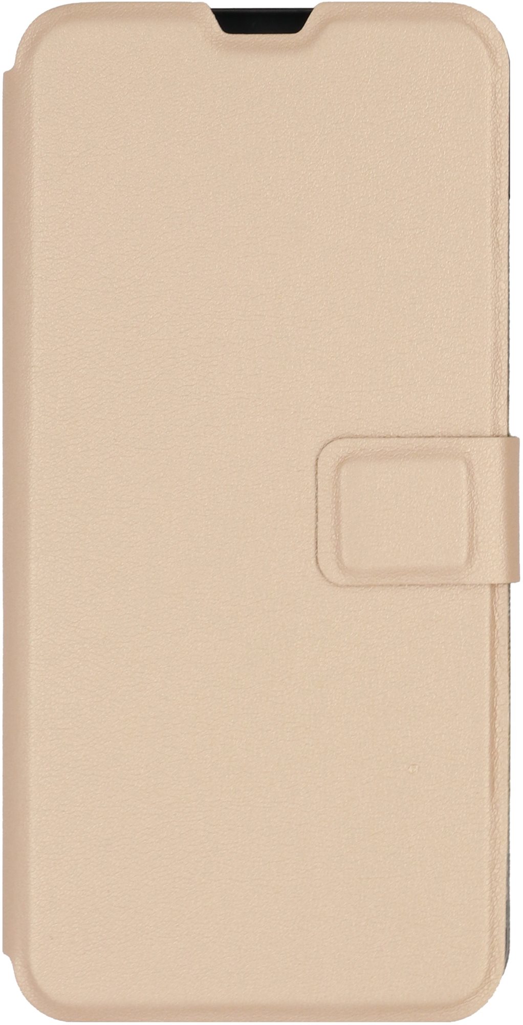 iWill Book PU Leather Case for Xiaomi Redmi 8, Gold Phone Case