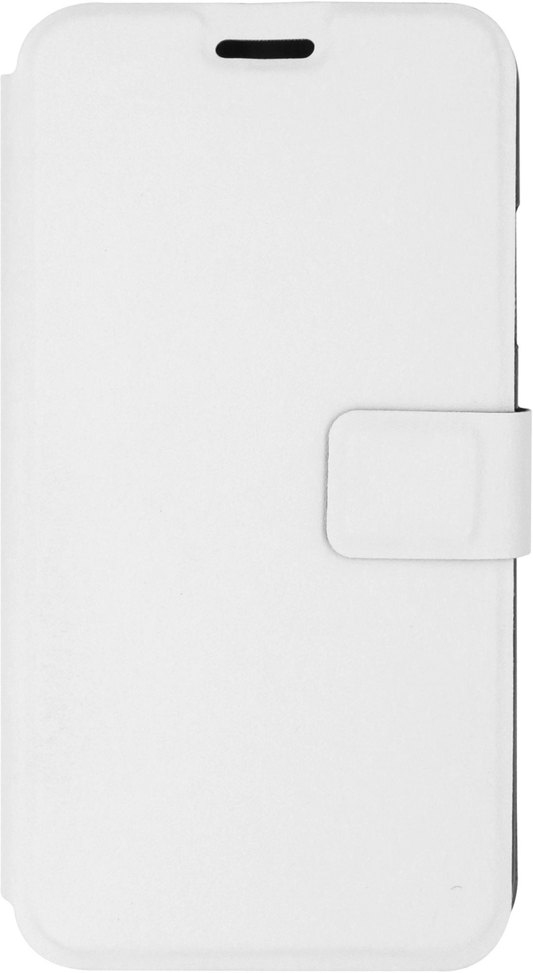 iWill Book PU Leather Case for Apple iPhone Xr, White Phone Case