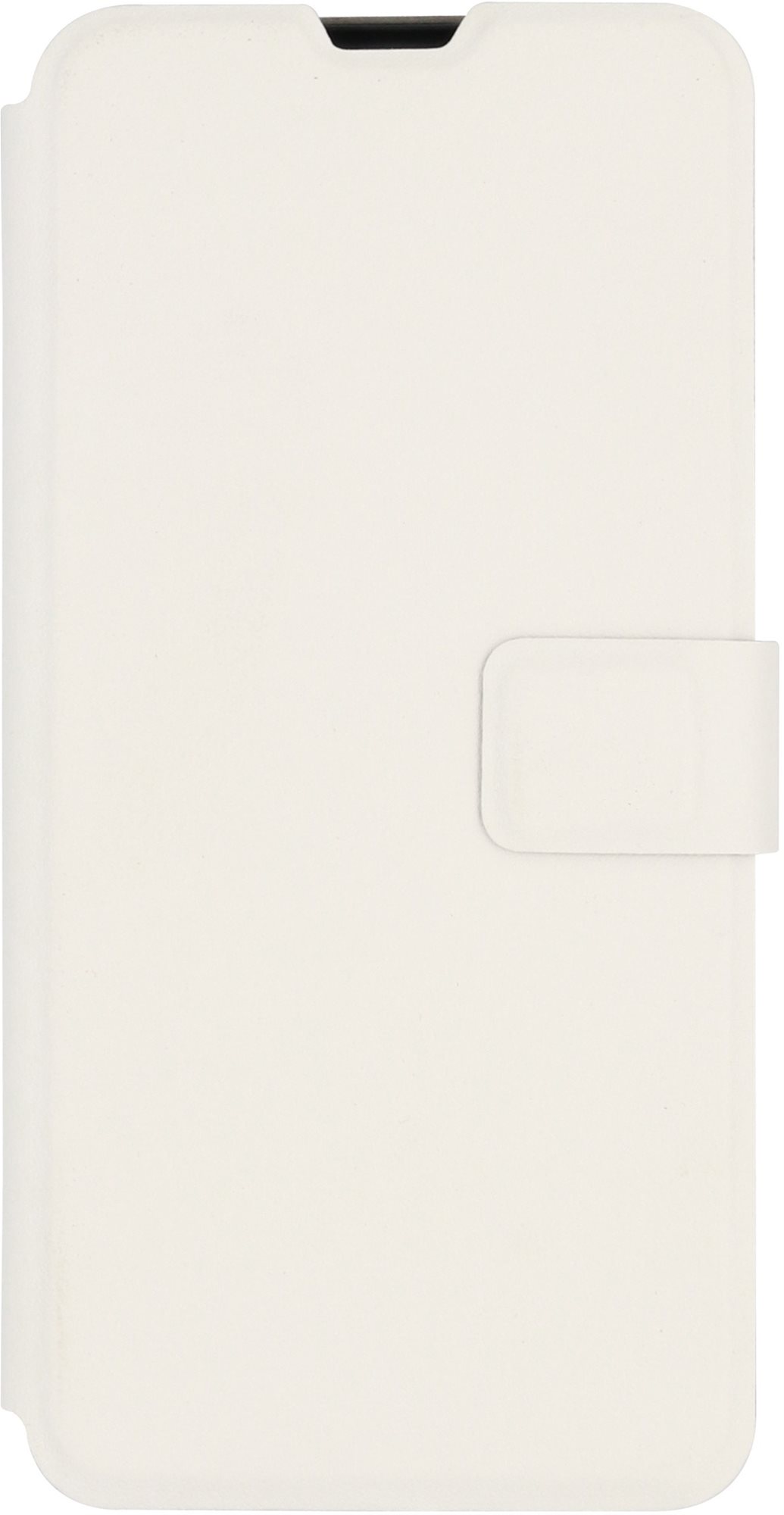 iWill Book PU Leather Case for Huawei P40 Lite E, White Phone Case