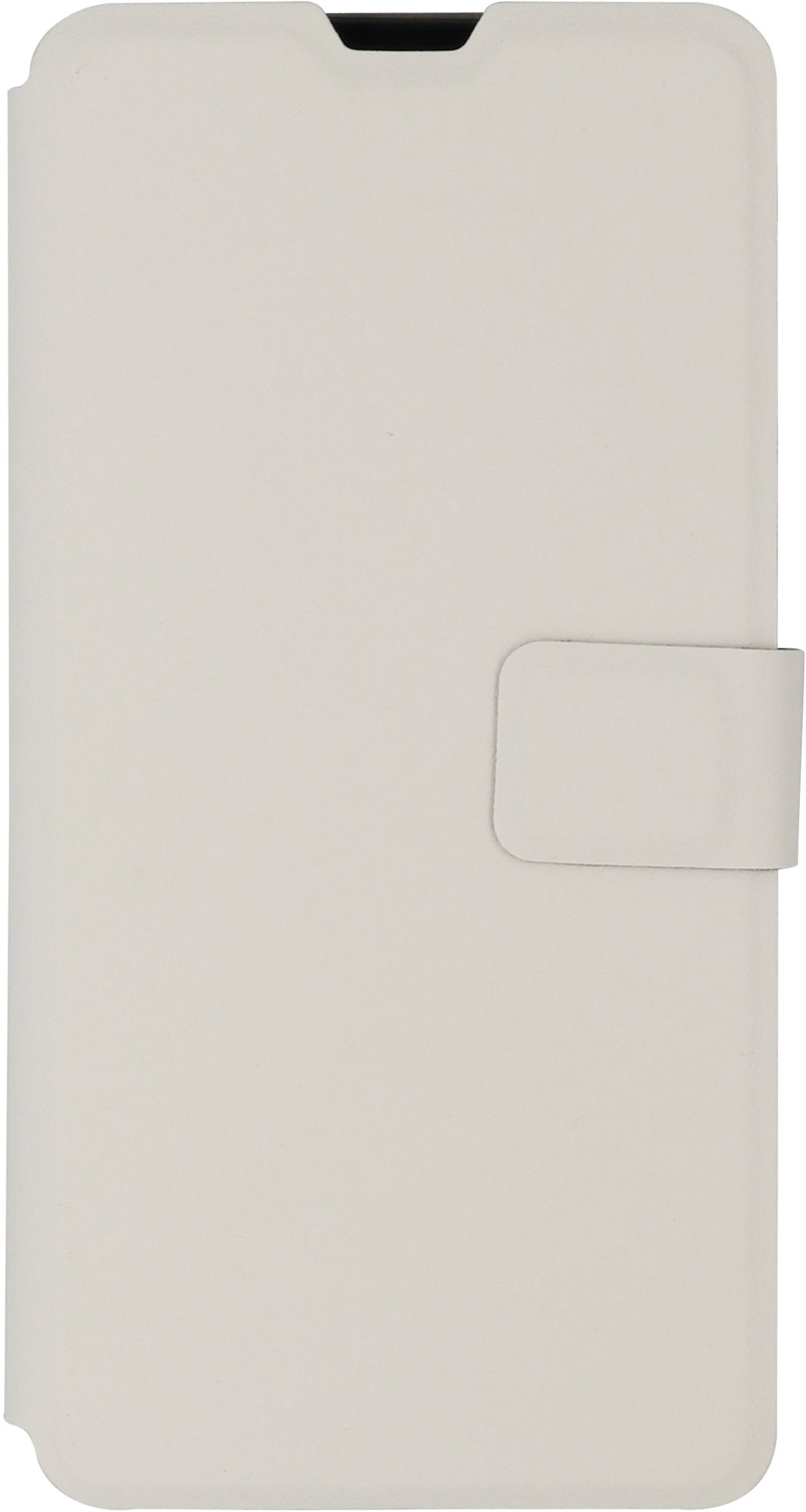 iWill Book PU Leather Case for Samsung Galaxy A10, White Phone Case