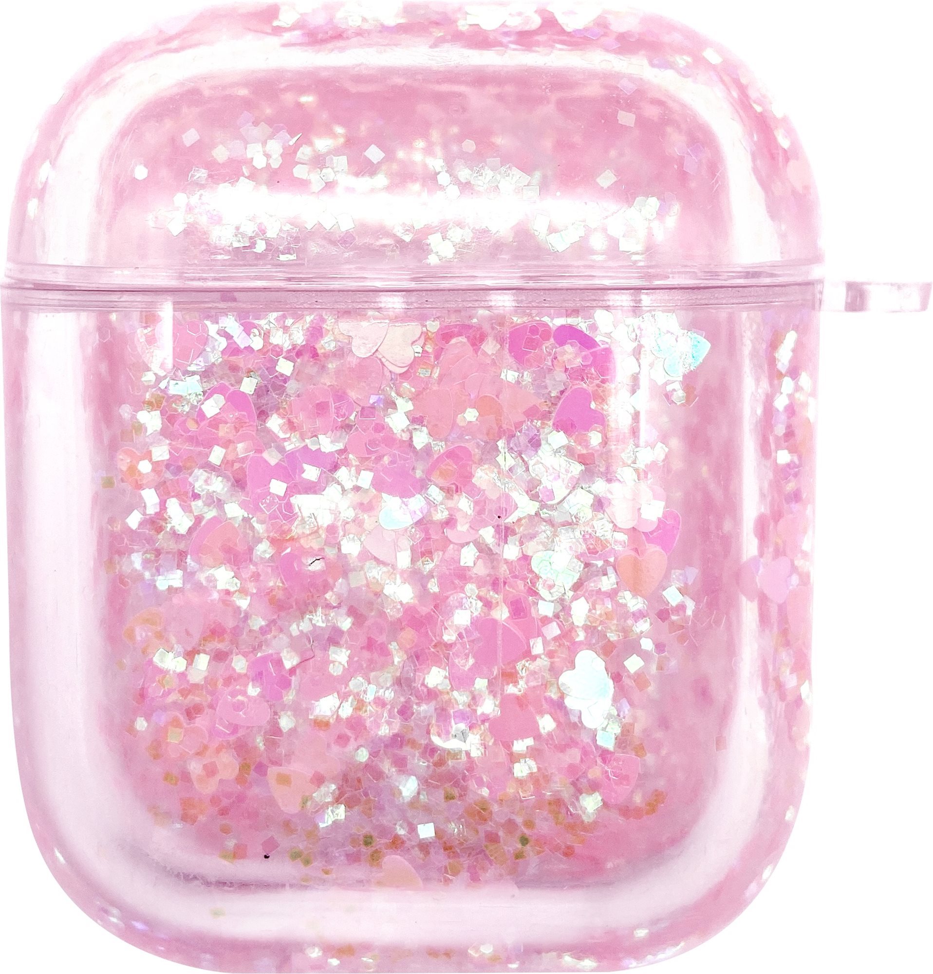 iWill PC Protective Liquid Floating Glitter Apple Airpods Case...
