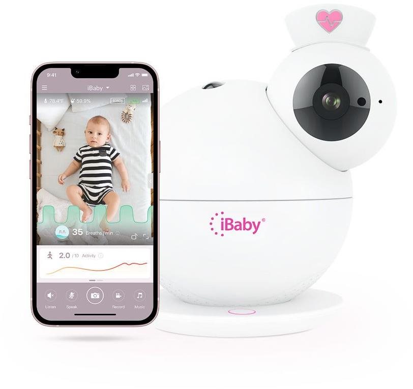 iBaby i6 – pestúnka s umelou inteligenciou, senzor dychu, plače a...