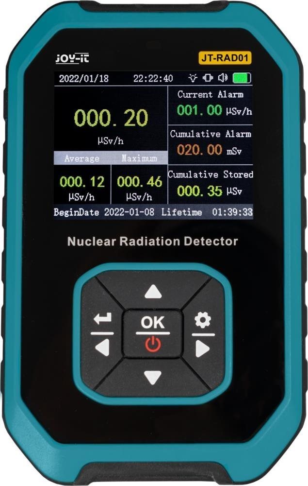Joy-iT JT-RAD01 nukleáris sugárzás érzékelő Detektor