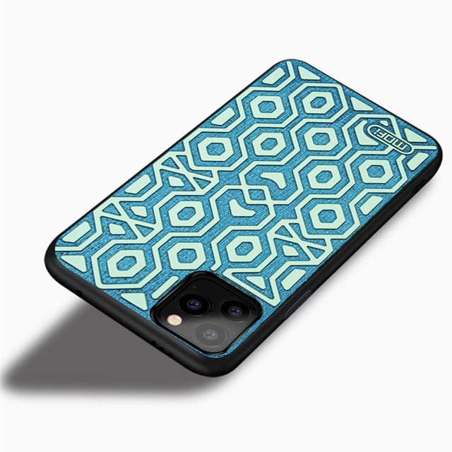 MoFi Anti-Slip Back Case Irregular for iPhone 11 Pro Max Green...