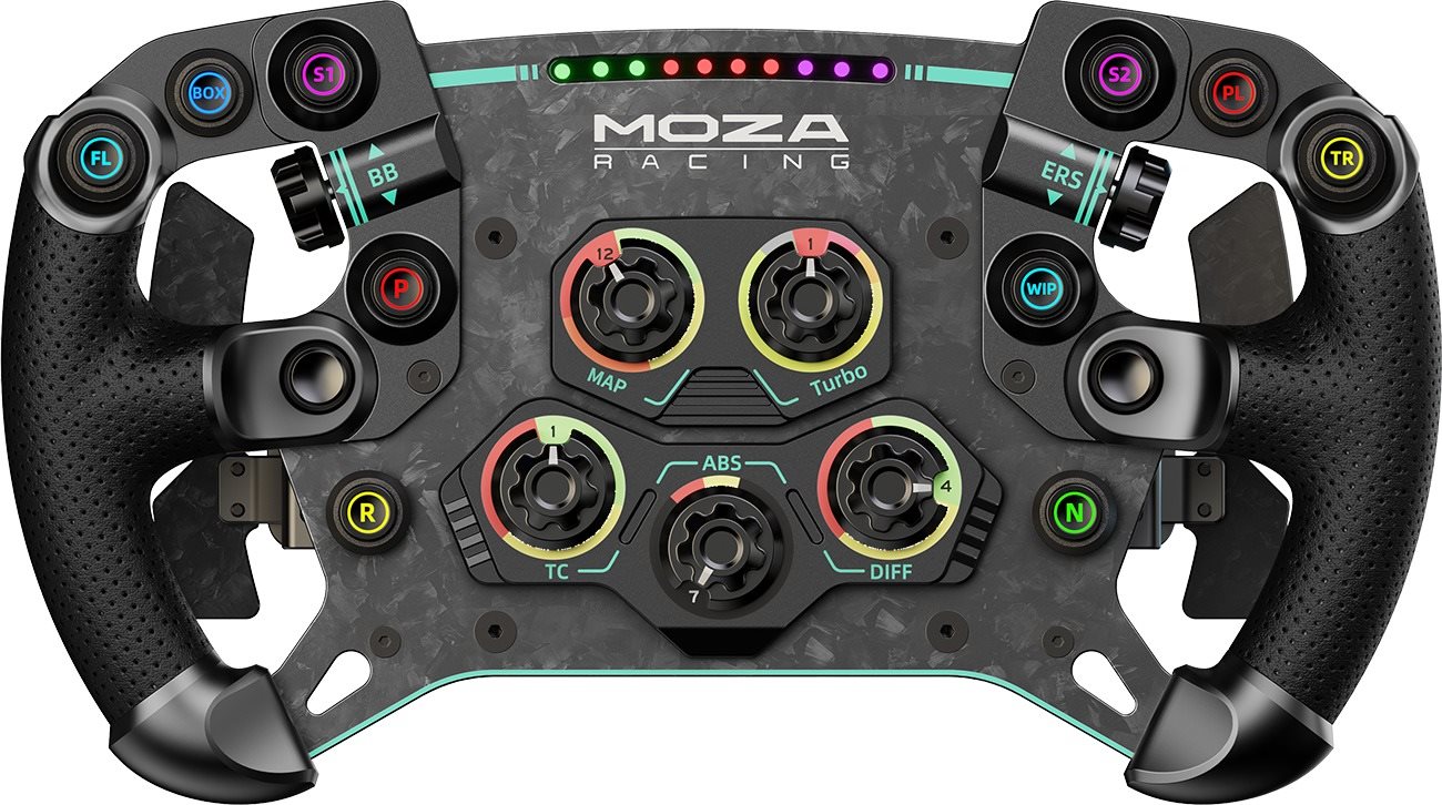 MOZA GS V2P Steering Wheel (Microfiber Leather) Játék kormány