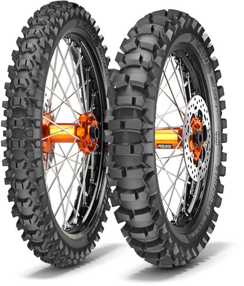 Metzeler MC 360 Mid Soft 90/90/21 TT,F, Mid Soft 54 M Moto pneumatika