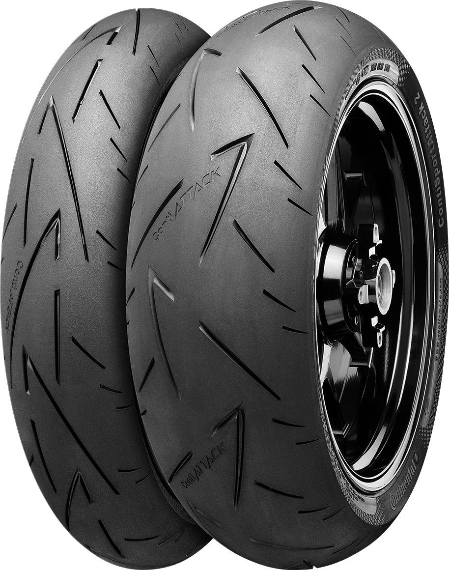 Continental ContiSportAttack 2 190/55/17 TL,R 75 W Moto pneumatika