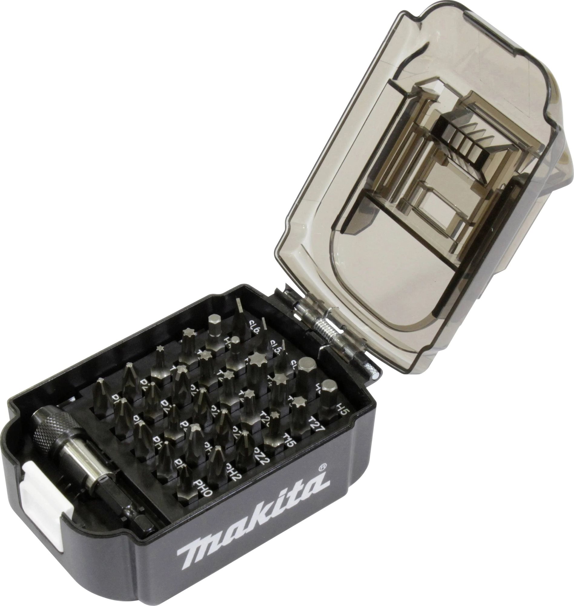 Makita E-00016 Bitkészlet 31 db Bitfej készlet
