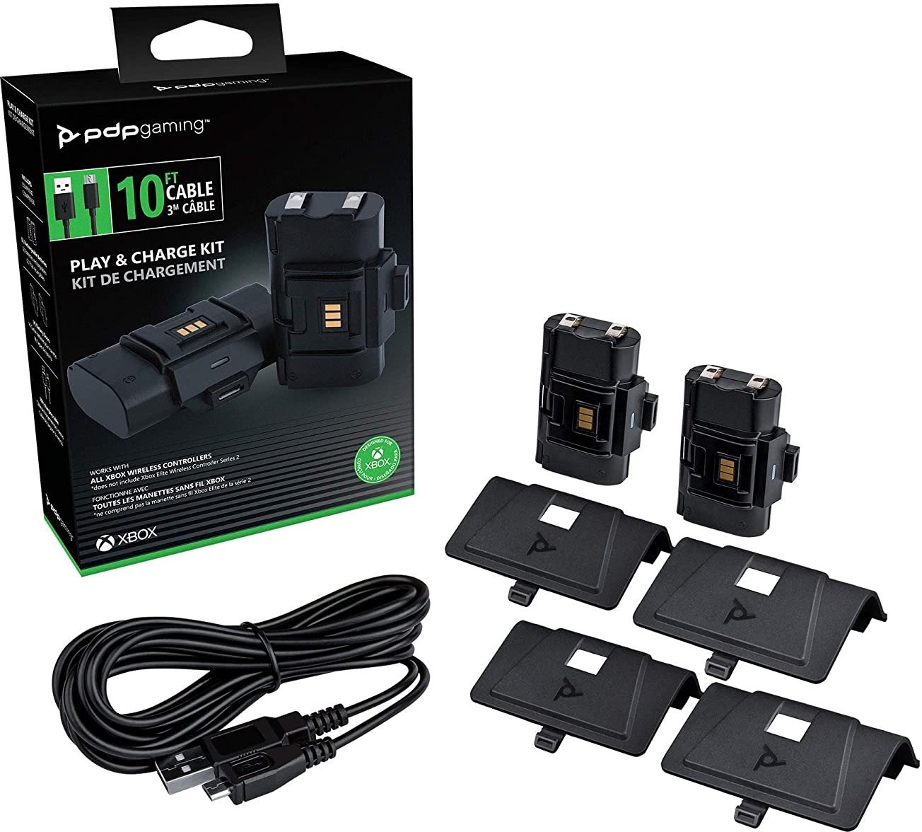 PDP Play and Charge Kit - Xbox Ladestation