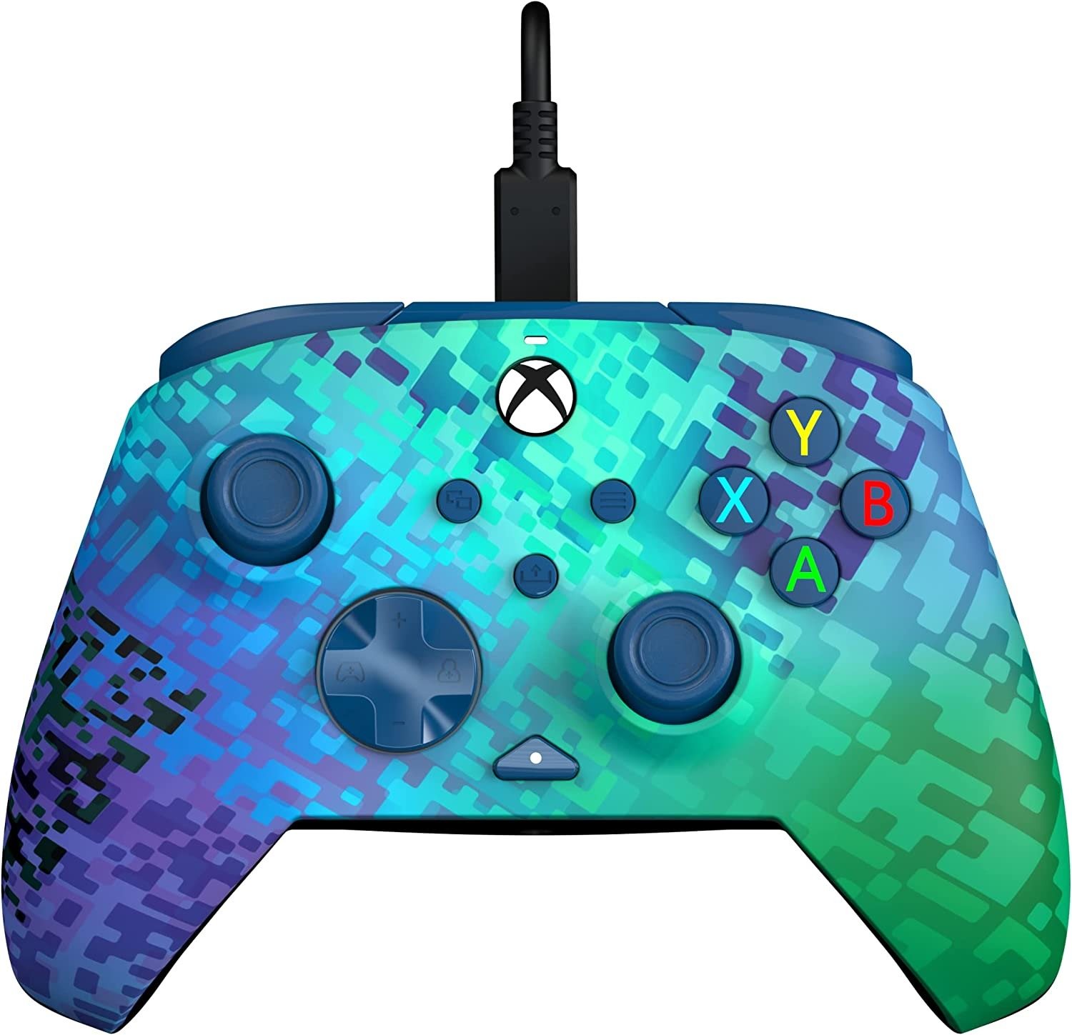 PDP REMATCH Wired Controller - Glitch Green - Xbox Kontroller