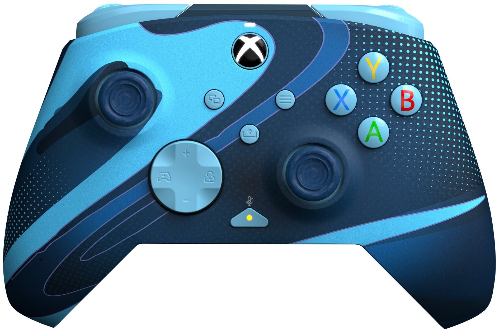 PDP Padwired Rematch - Blue Tide Glow in the Dark - Xbox Gamepad