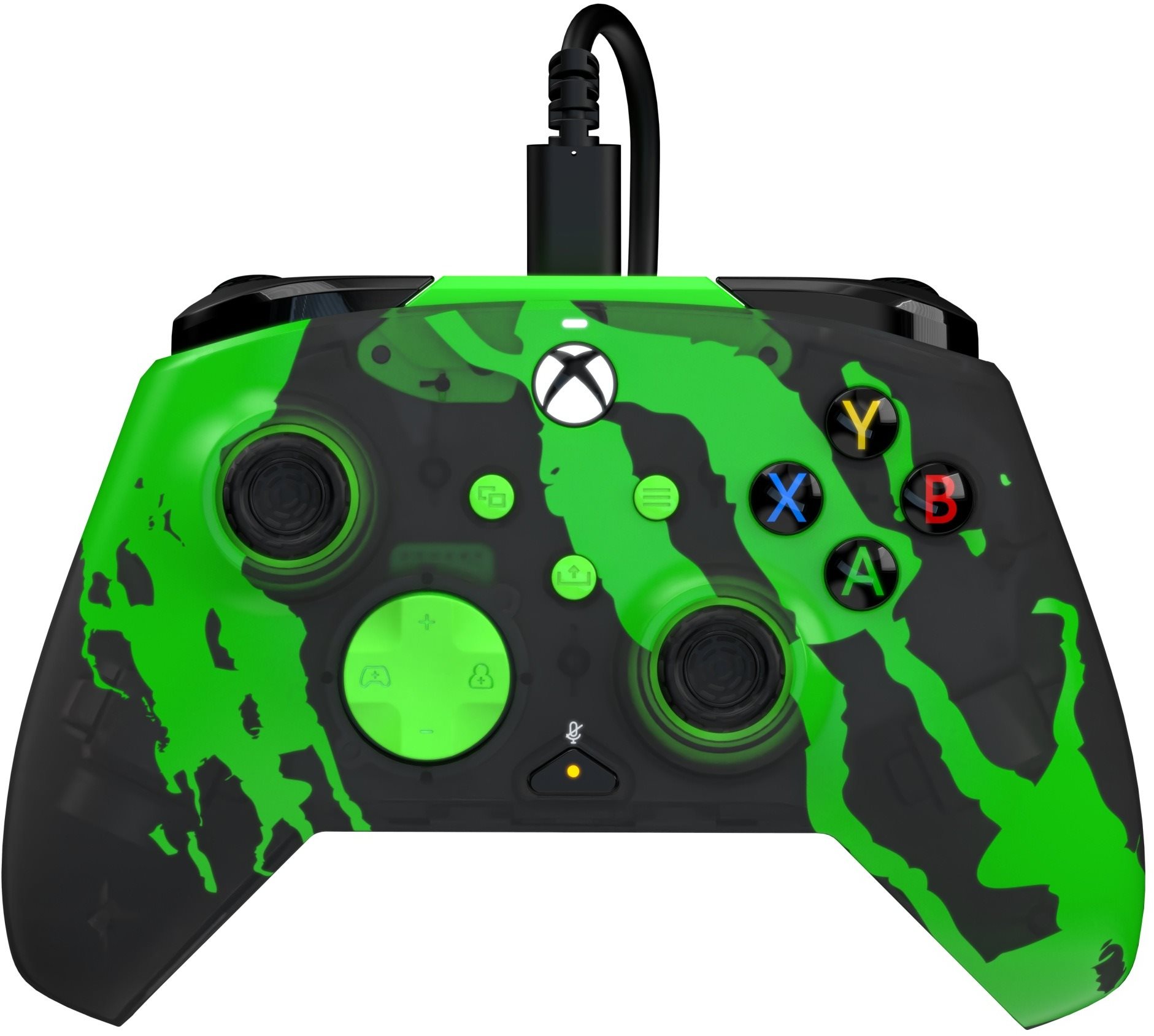 PDP Padwired Rematch - Jolt Green Glow in the Dark - Xbox Gamepad