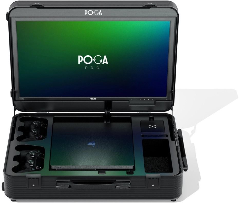 POGA Pro – PlayStation 4 Slim cestovný kufor s LCD monitorom –...