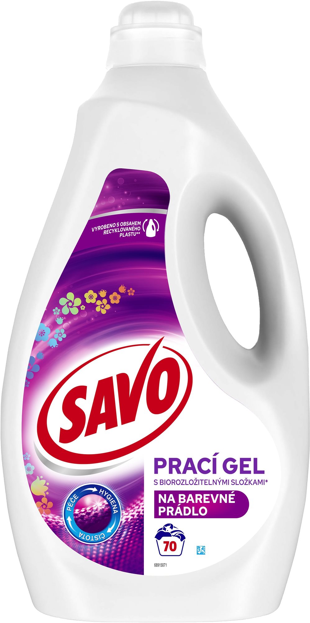 Savo Bez chlóru Color prací gél na farebnú bielizeň 70 praní Prací...