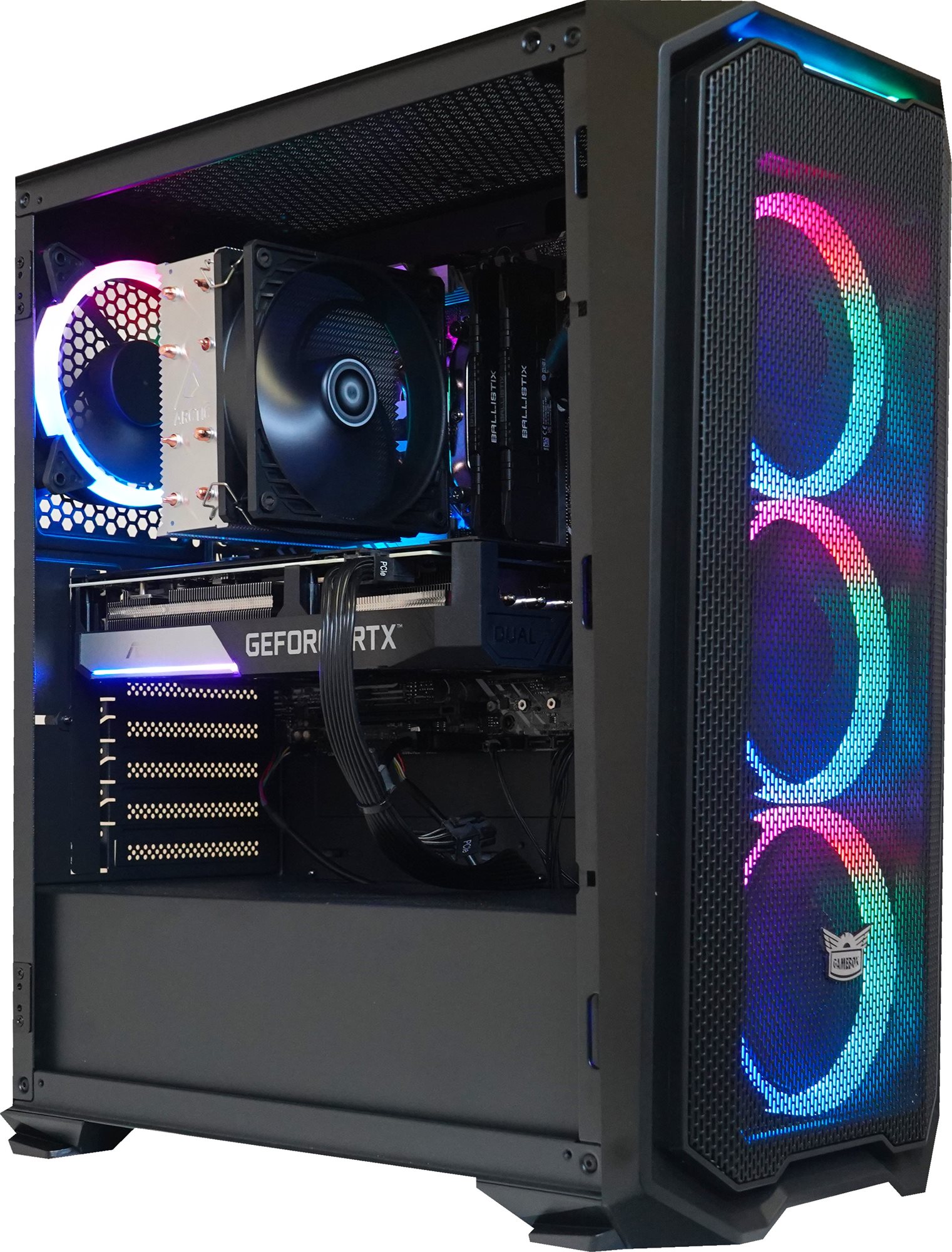 Alza Gamebox Alder Core RTX3060 Ti Gamer PC