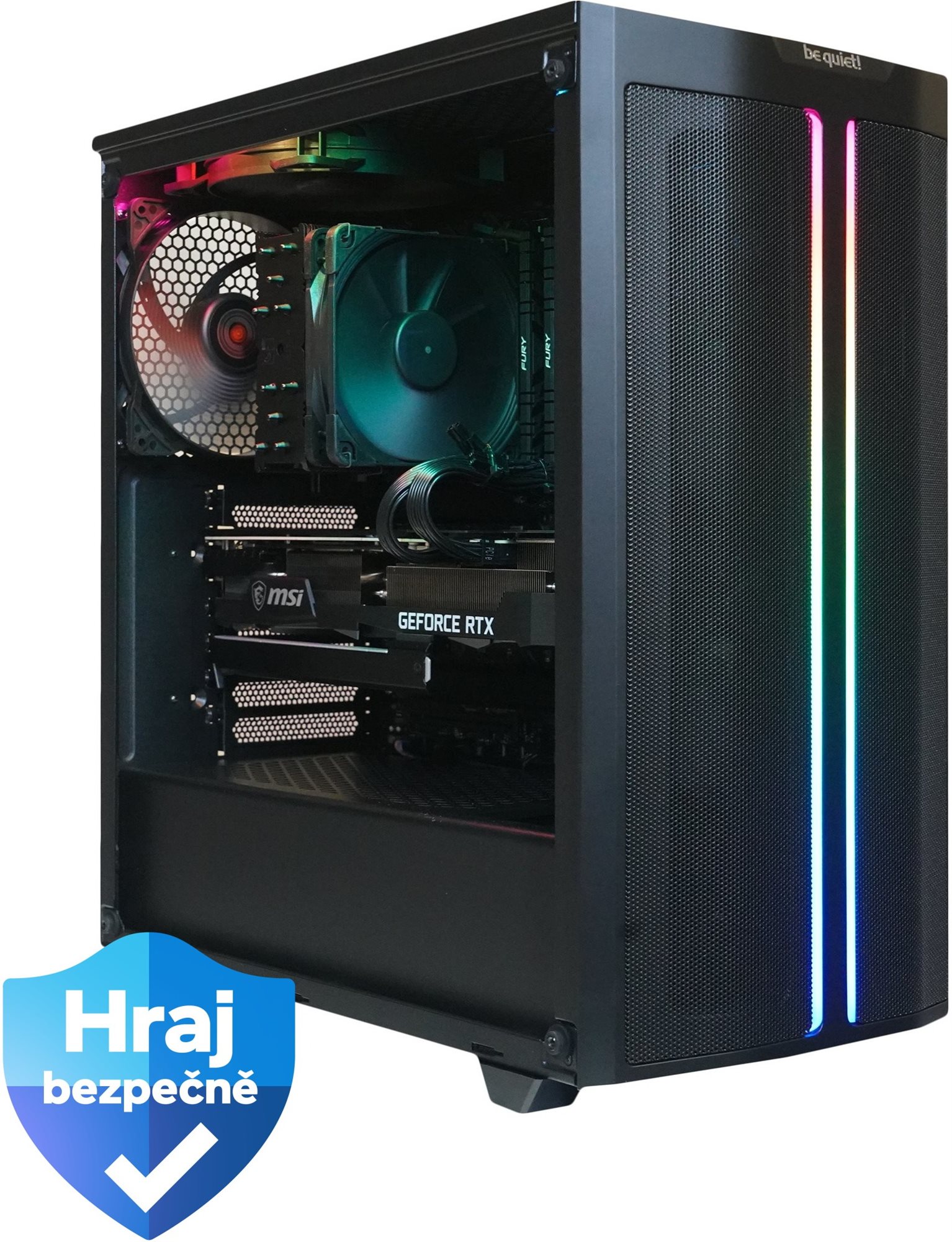 Alza BattleBox Raptor i7 RTX3080 Quiet Gamer PC