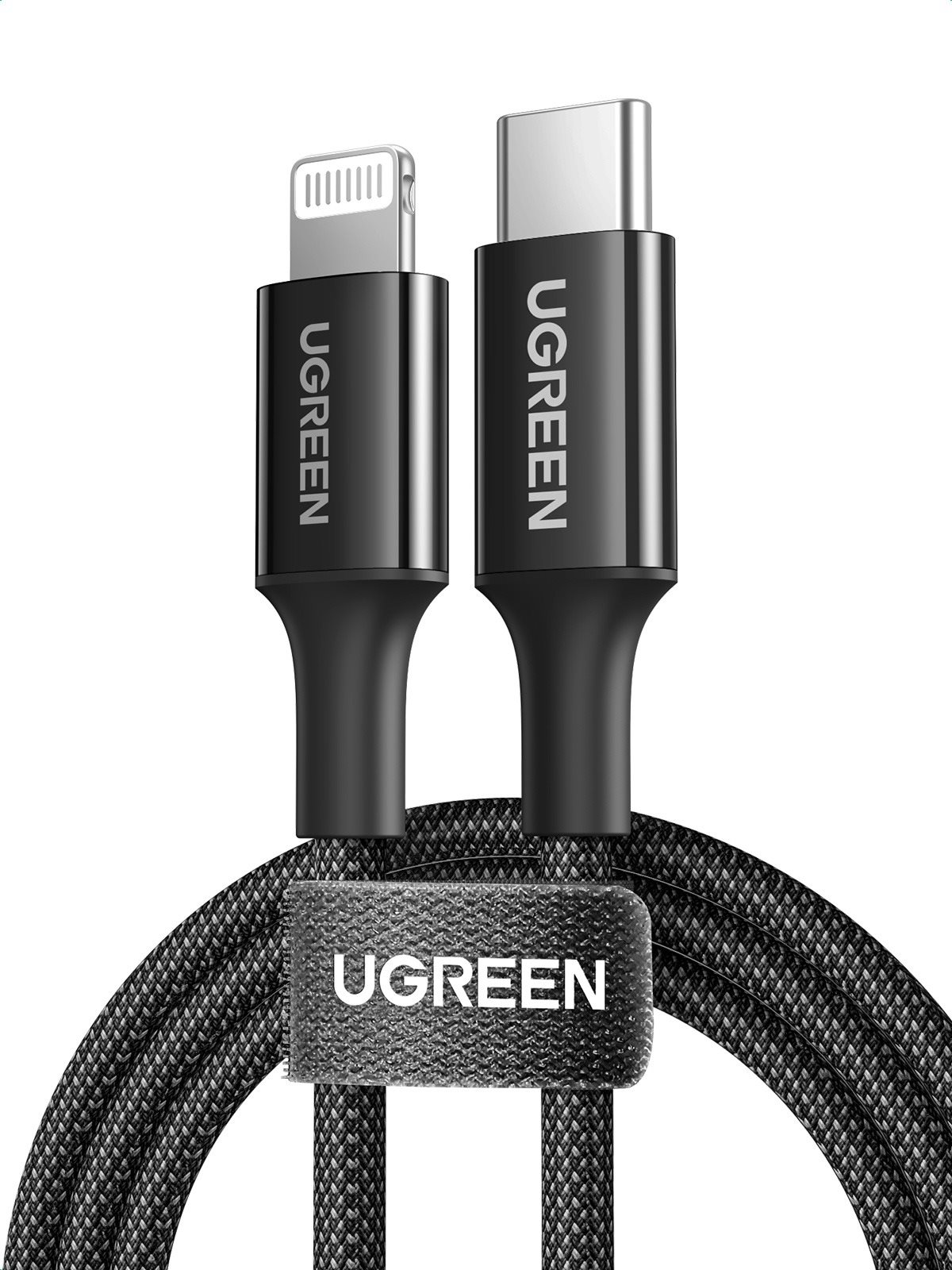 UGREEN USB-C to Lightning Cable 1m Black Adatkábel
