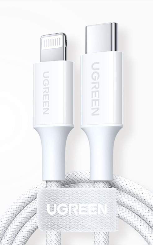 UGREEN USB-C to Lightning Cable 1m (White) Datenkabel